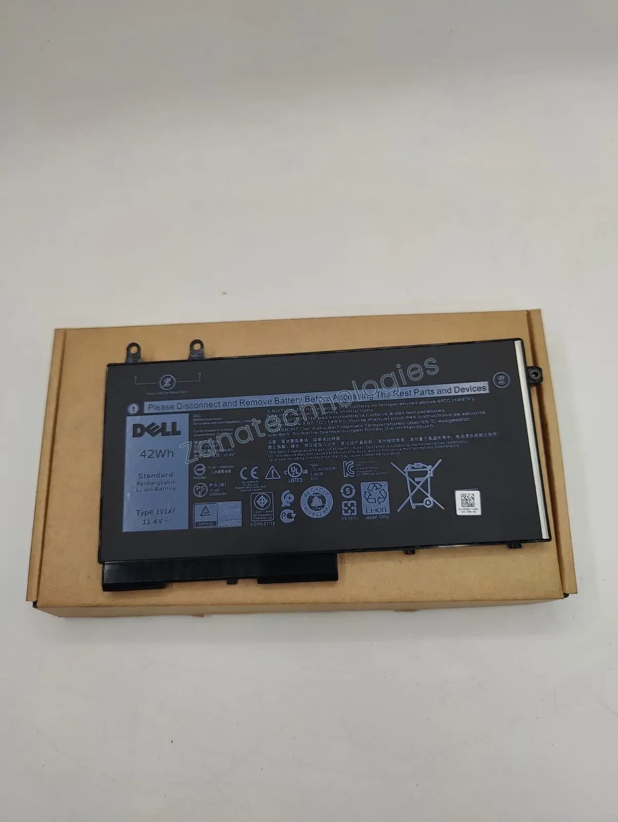 Replacement battery — Dell R8D7N Battery