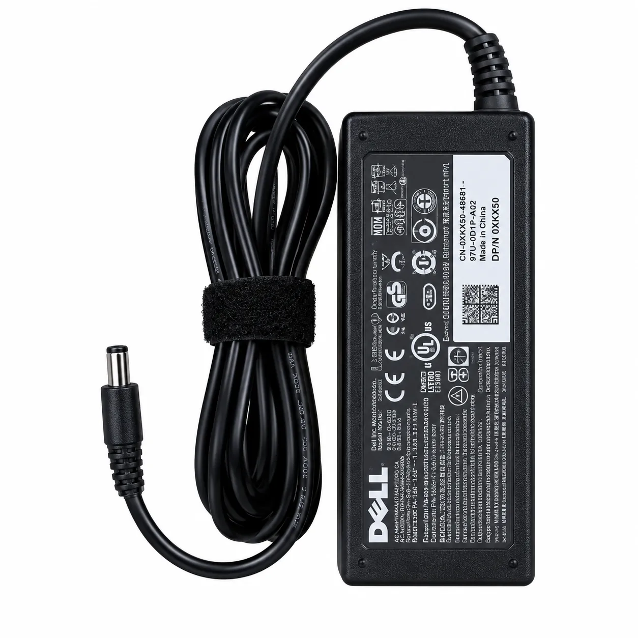 Dell 65W Small Pin Charger — connector detail