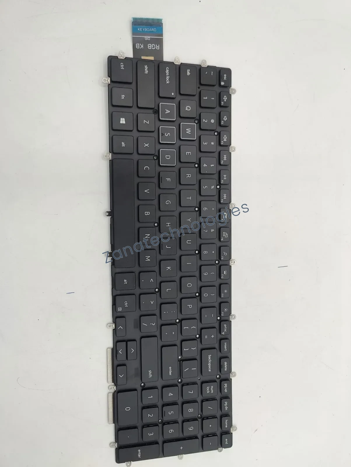 Replacement backlit keyboard for Dell Inspiron 15-5565/15-5567/15-5570