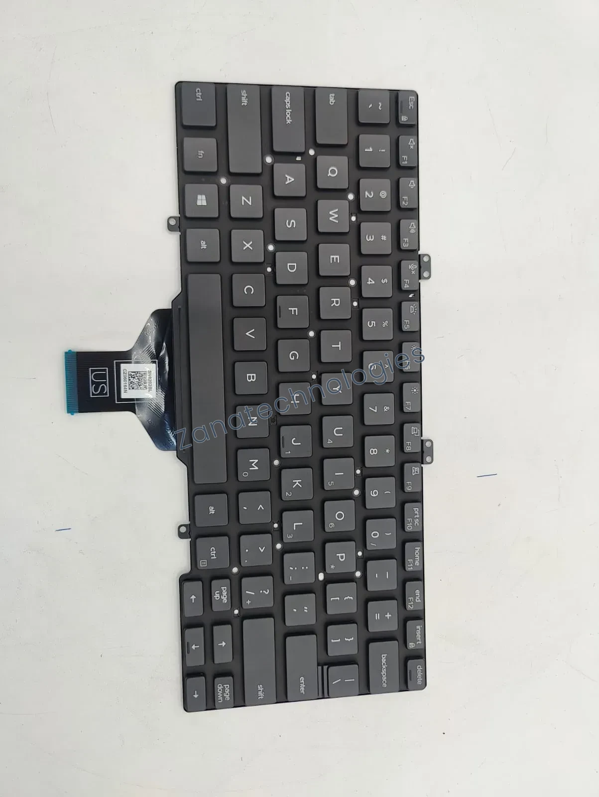Replacement backlit keyboard for Dell Latitude 5400/5401