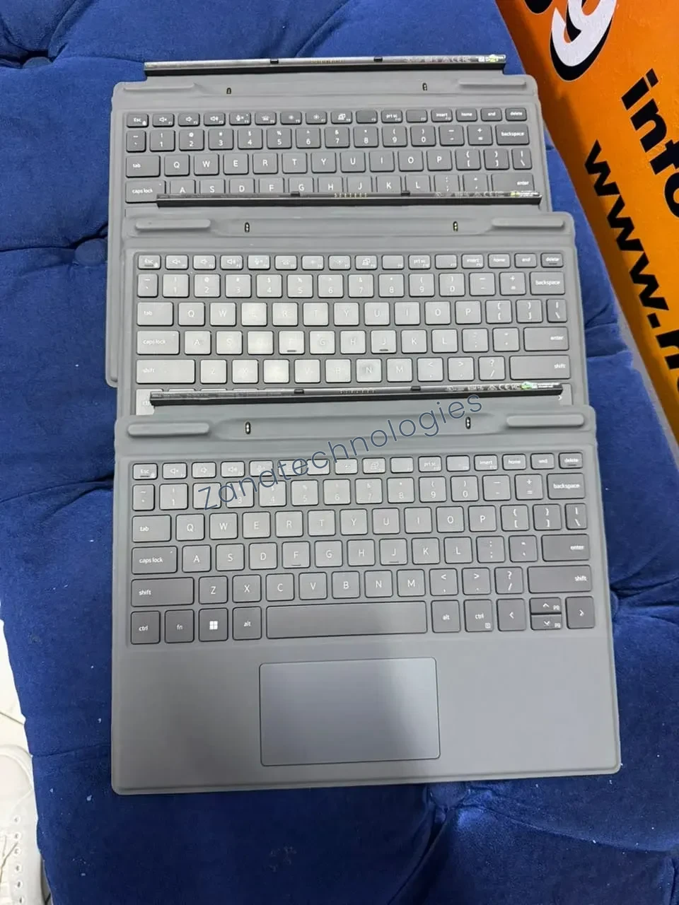 Replacement backlit US-layout keyboard for Dell Latitude 7320 Detachable