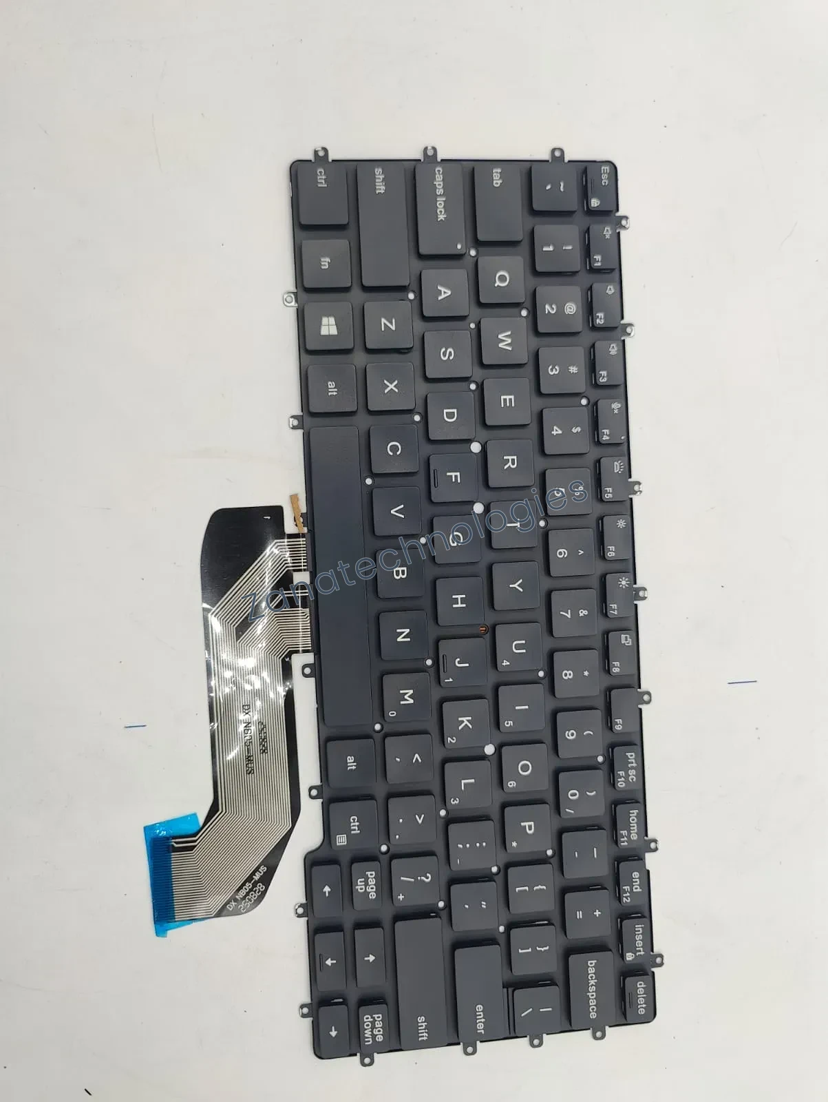 Replacement backlit keyboard for Dell Latitude 7400 2-in-1