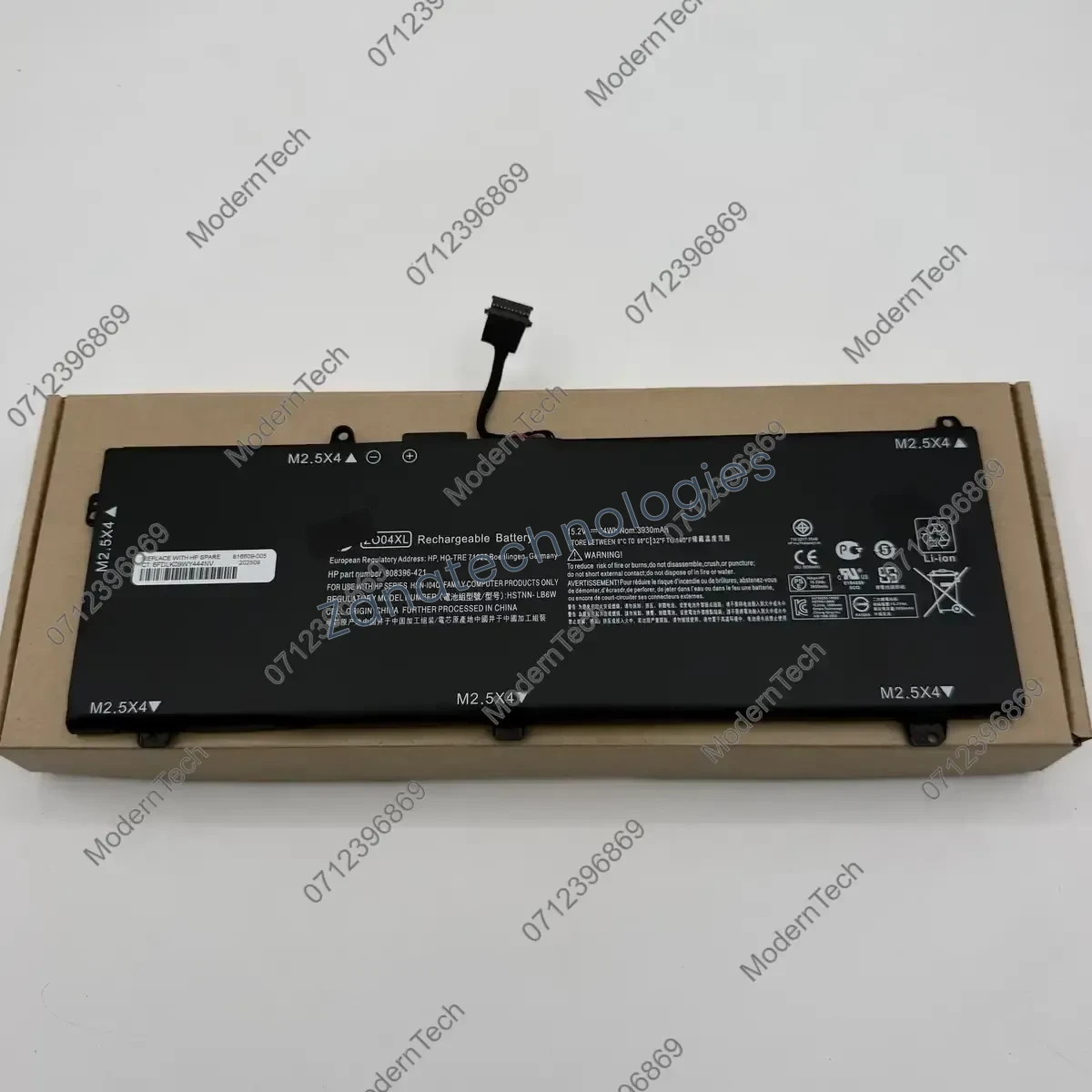 HP CJ04XL Battery — front view