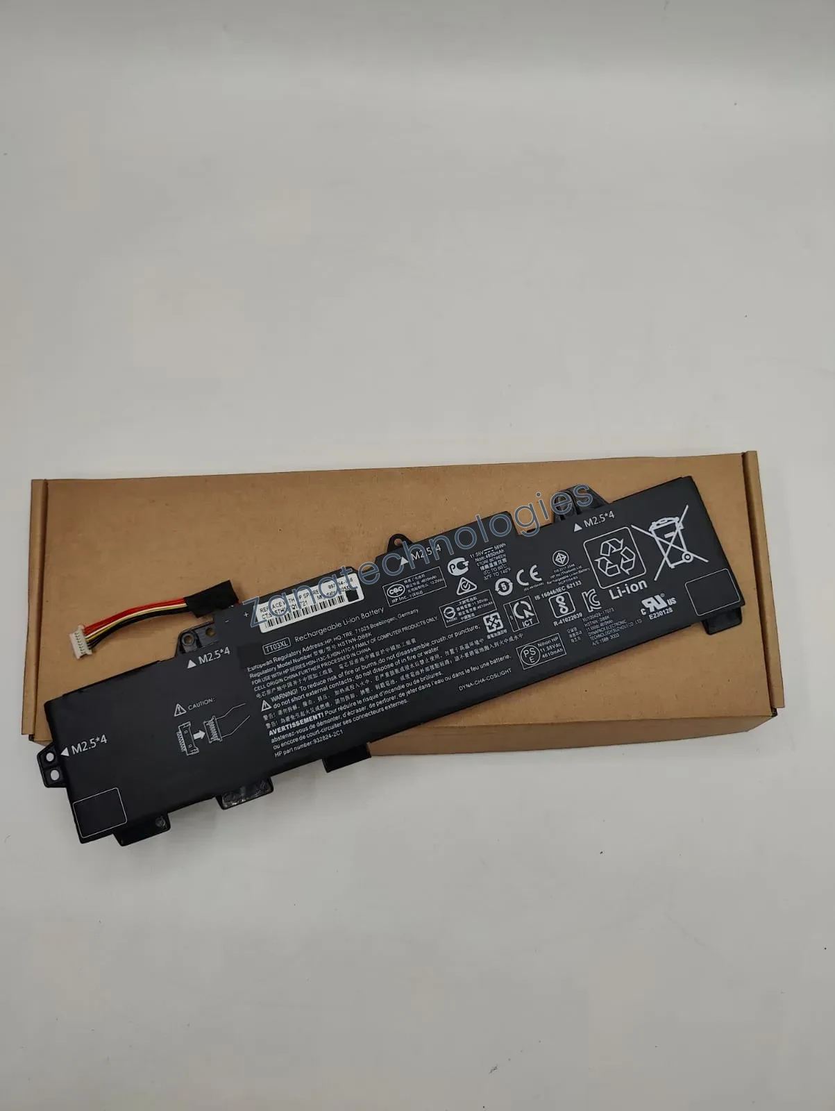 Replacement battery — HP TT03XL Battery