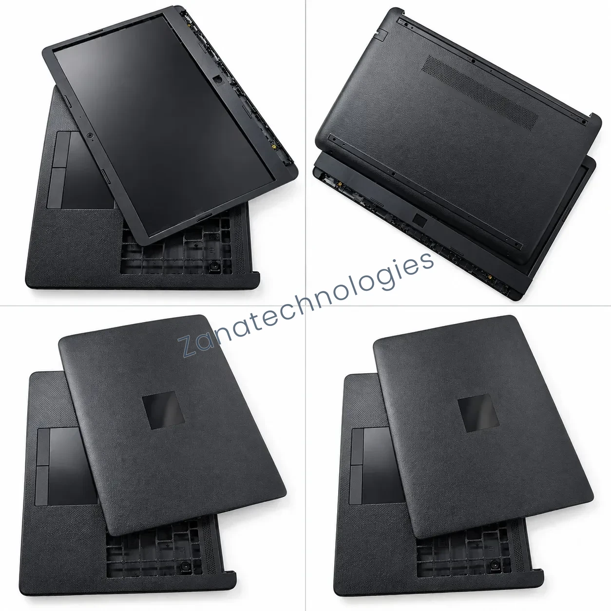 HP 250 G7/15-DA/255 G7 full casing kit — lid and chassis together