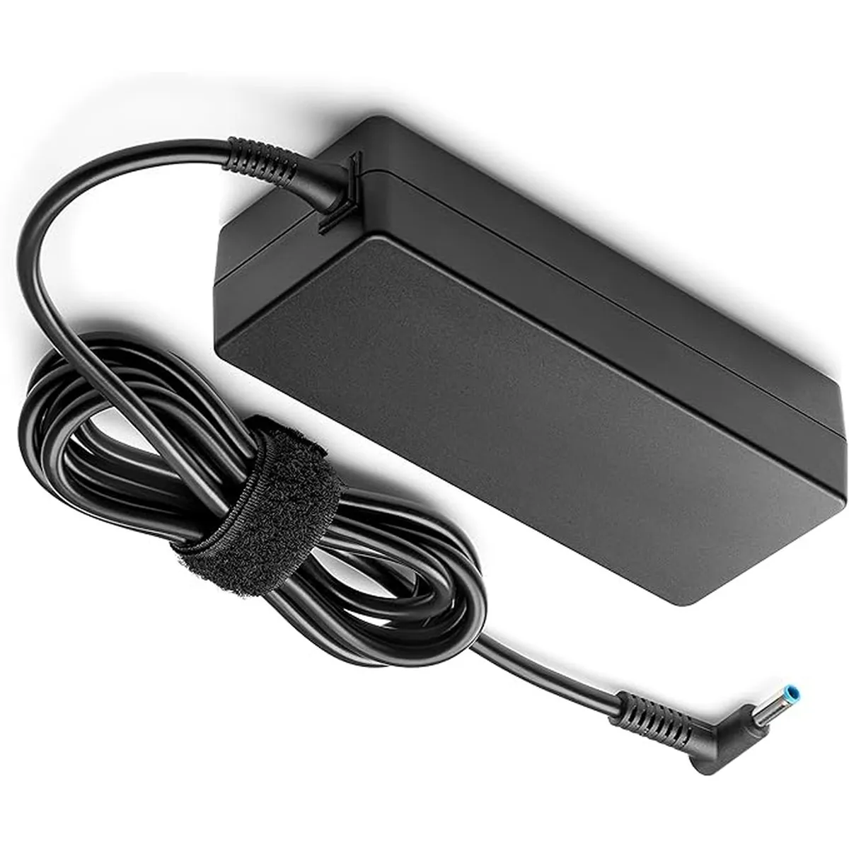 HP 65W Blue Pin Charger — connector detail