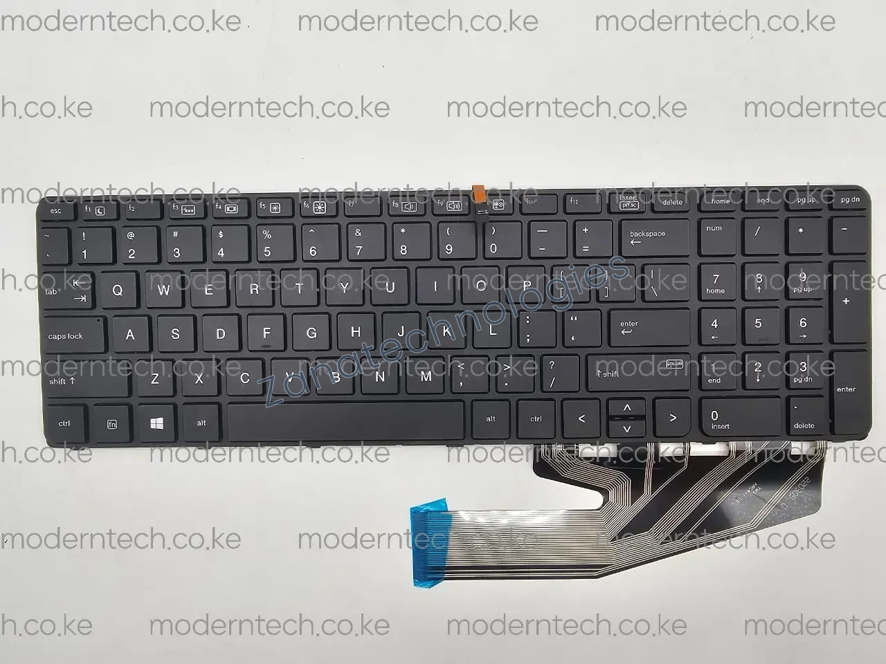 Replacement non-backlit keyboard for HP ProBook 450 G3/G4