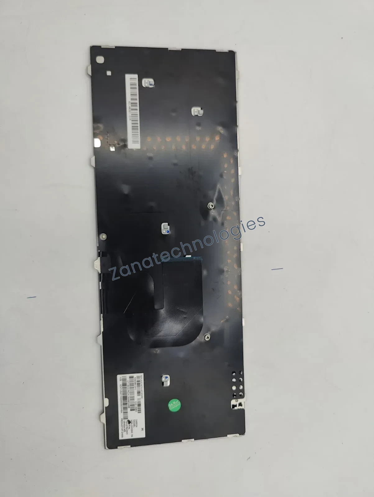 Angled view of the replacement non-backlit keyboard for HP EliteBook 840 G3/G4, 745 G3/G4