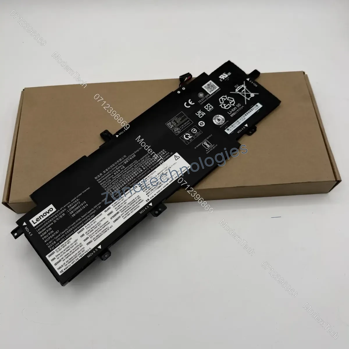 Lenovo L20M4P71 Battery — front view