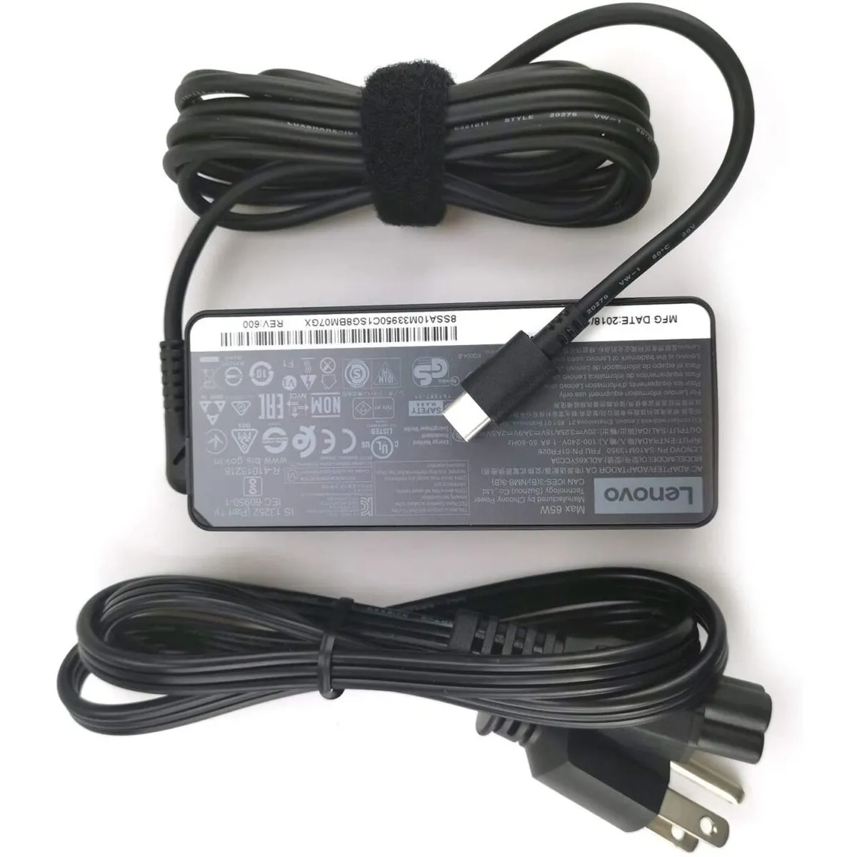 Lenovo 65W Type-C Charger — main view