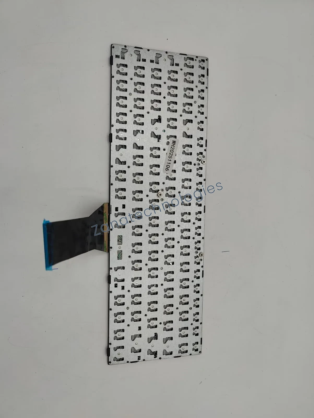 Angled view of the replacement non-backlit keyboard for Lenovo B50-30/B50-45/B50-70, G50-30/G50-45/G50-70/G50-70m, Z50-70/Z50-75 Series