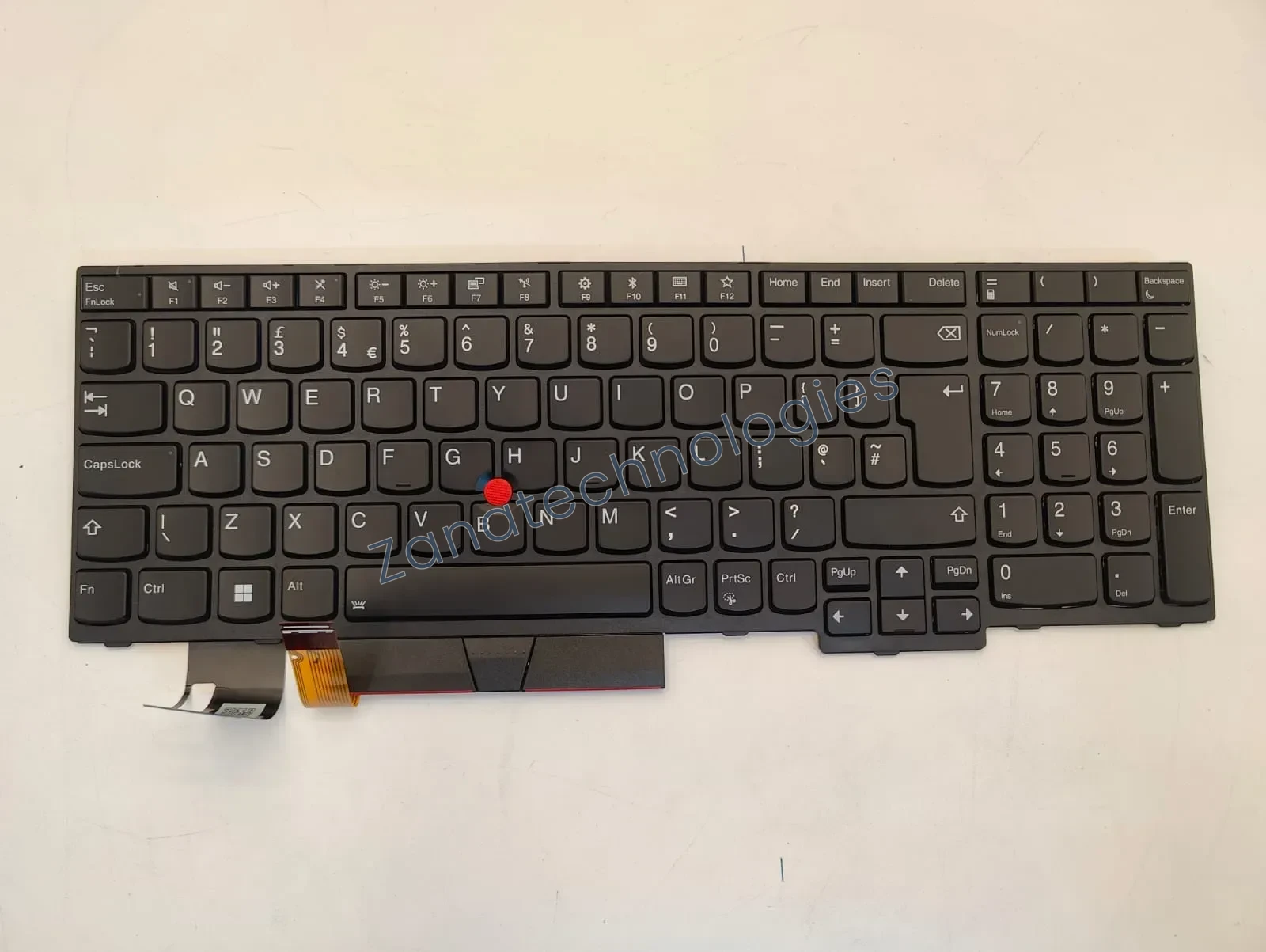 Replacement backlit keyboard for Lenovo ThinkPad E580/E585/L580