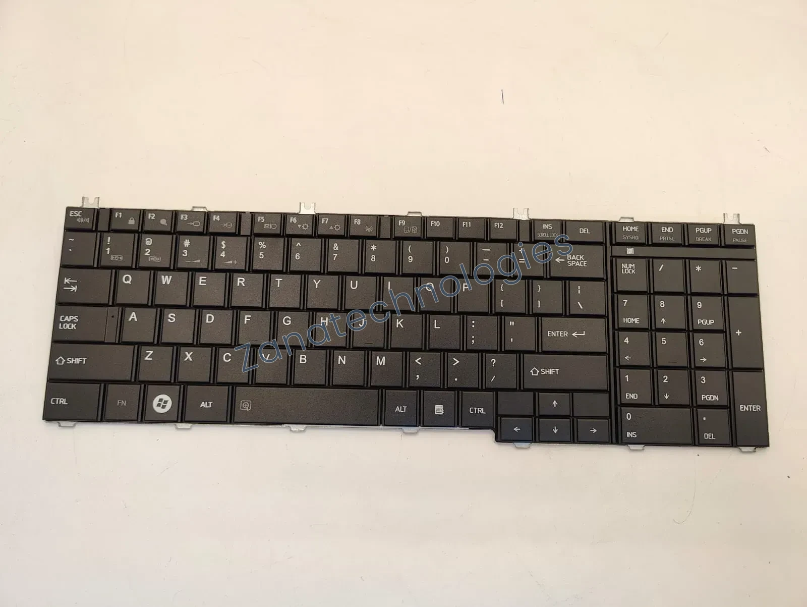 Replacement non-backlit keyboard for Toshiba Satellite Pro L750/C650/C660/L650/L670/L675/L755/L770 series